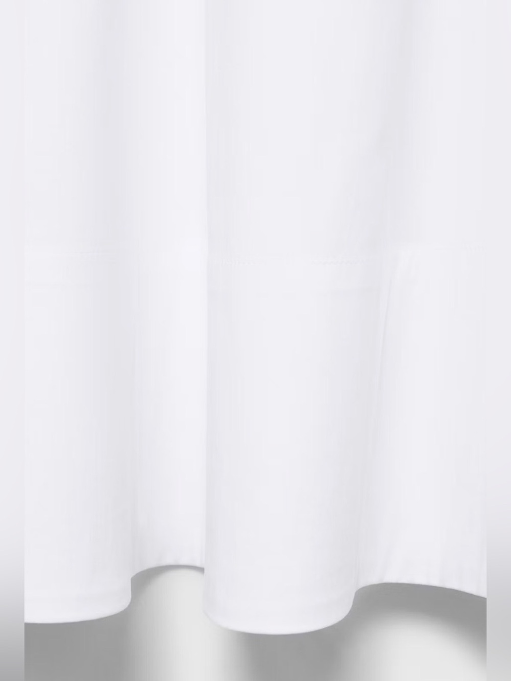 Mango Flared Cotton White Maxi Skirt - Picture 5 of 7